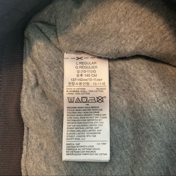 Gap Lined Cargo Pants Large - Picture 5 of 5